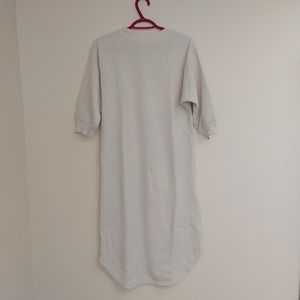 Cream Uniqlo Sweater Dress, size XS